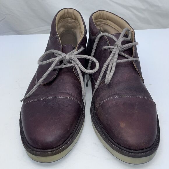 Clarks Grandin Top Chukka Boots, Dark Brown, Mens 9M main image 4